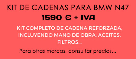 KIT Cadenas para BMW Audi.